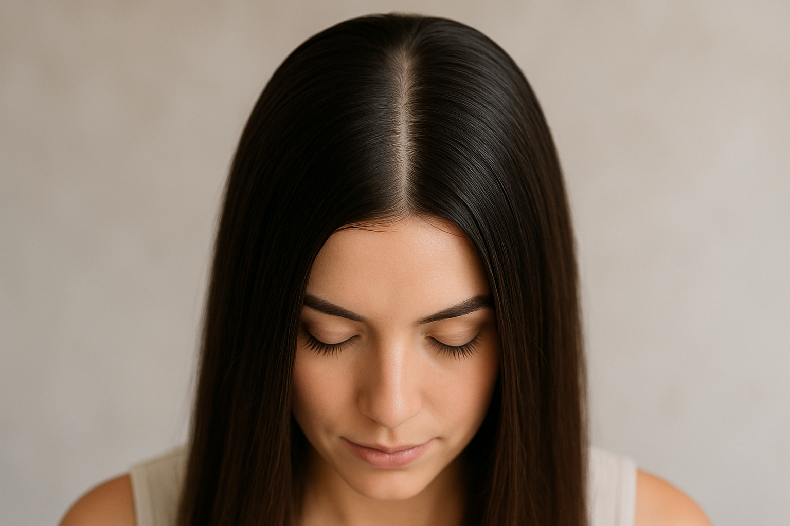 Capelli sani e lucidi con cute dall’aspetto equilibrato